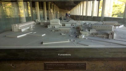 Stoa of Attalos, a diorama
