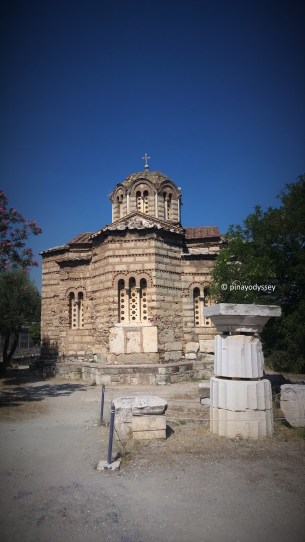 The Agii Apostoli (Church of the Holy Apostles) on the way to Acropolis