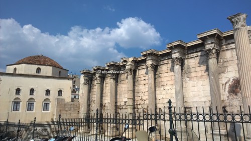 Hadrian's Library, created in 132 AD by the Roman Emperor Hadrian