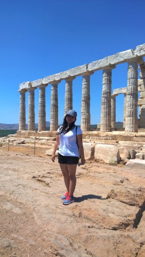 Just me at the Temple of Poseidon in Sounion