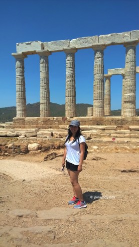 Just me at the Temple of Poseidon in Sounion