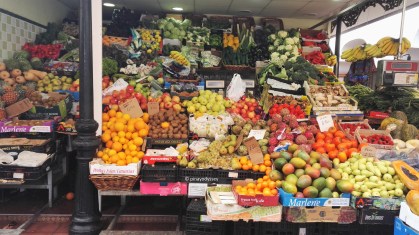 Fresh fruits at Mercado Municipal Nuestra Señora de África La Recova