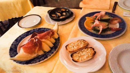 Our last dinner in Tenerife