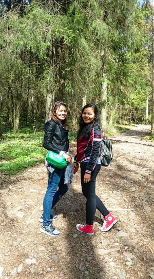 My sister and I in Kolsås