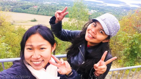 Second hike with Leonora