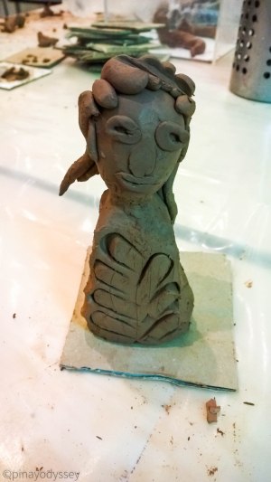 My clay sculpture. LOL