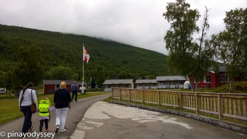 A camping site in Nordland