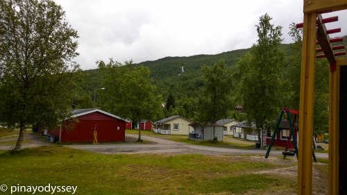 A camping site in Nordland