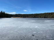 NORWAY A Stroll Around A Frozen Landfalltjern lake In Drammen NORWAY A Stroll Around A Frozen Landfalltjern lake In Drammen