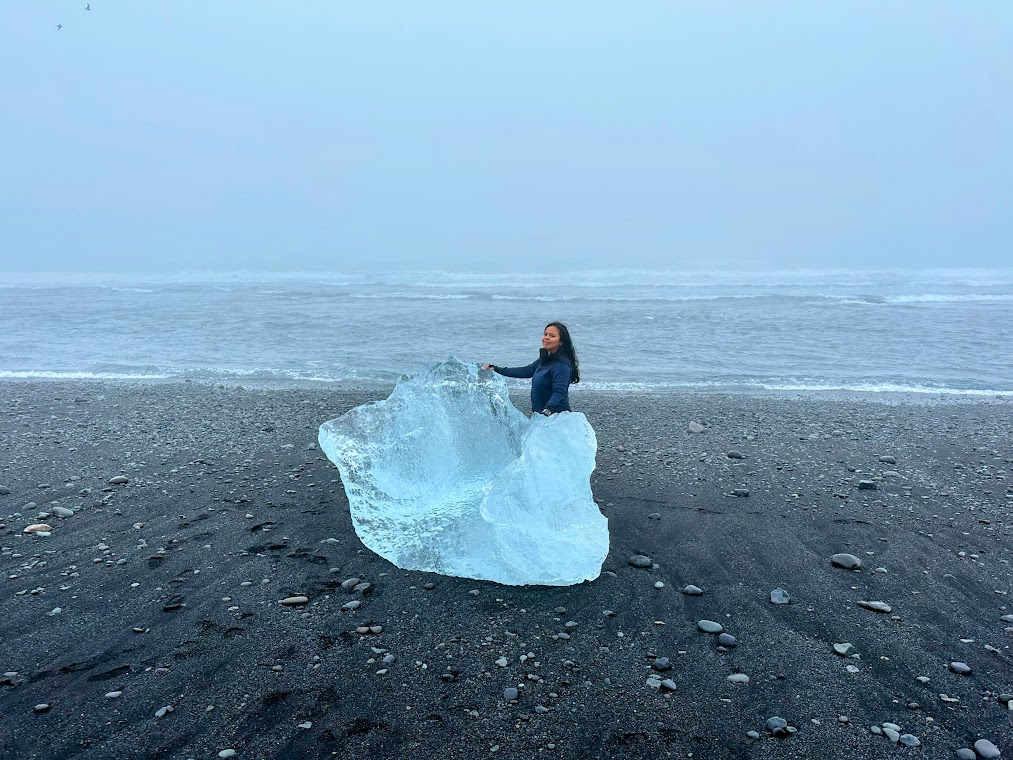 RoadTrip #46.4: Iceland – the land of ice and fire (Day 4/7 ~ ft. the Diamond Beach/Fellsfjara, Svartifoss)